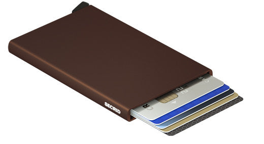 Card Protector-Brown RFID Secure