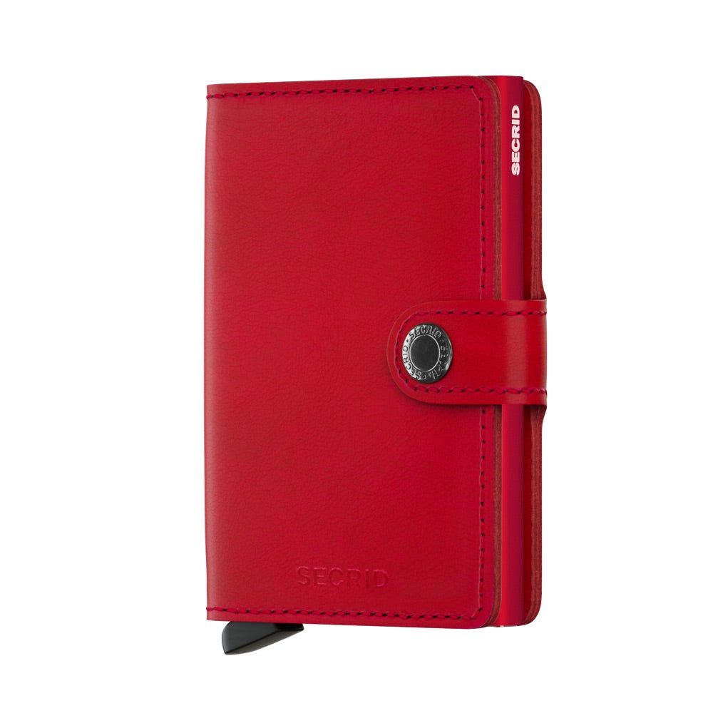 Miniwallet Original Red-Red Wallet RFID Secure