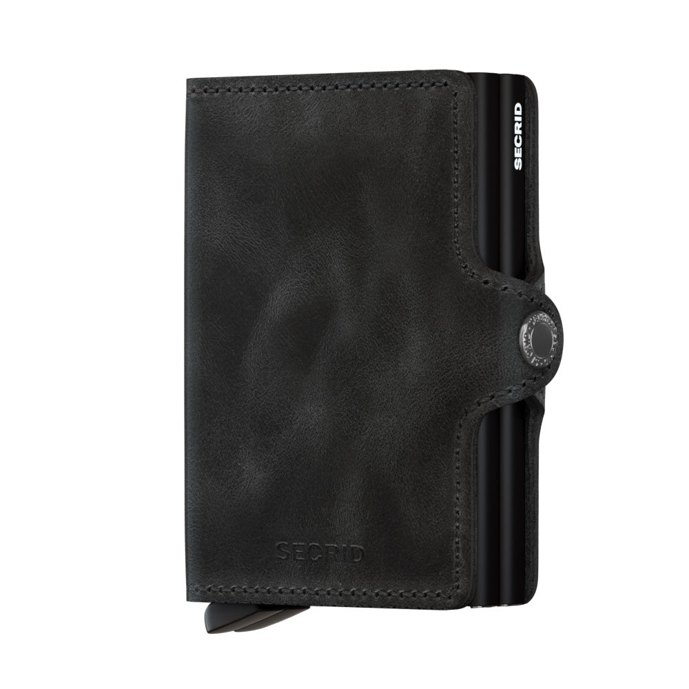 Twinwallet Vintage Black RFID Secure